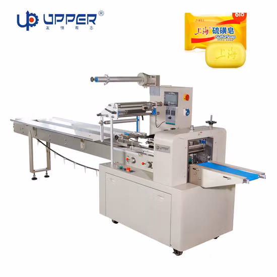 Fully Automatic Horizontal Wrapping Flow Pack Packing Machine for Lolly Popsicle