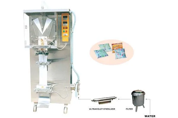 Automatic Sachet Pouch Water Liquid Beverage Milk Filler Packer Filling Sealing Packing Machine Packing Machinery